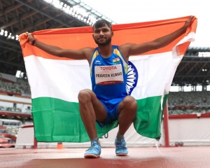 Praveen's record-breaking jump helps India hit a golden six in Paralympics