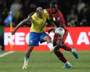 Rodrygo scores as Brazil beats Ecuador 1-0 in South American World Cup qualifying