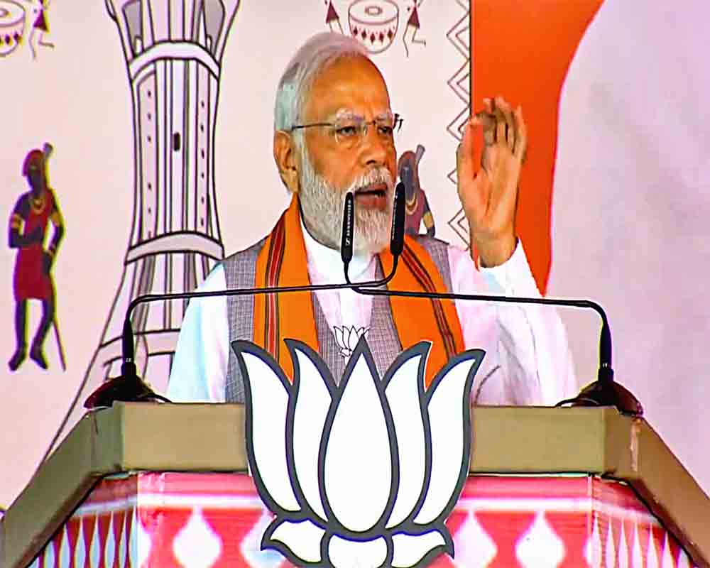 PM Modi attacks Chhattisgarh CM, Cong over betting app row; says they didn't even spare name of 'Mahadev' - PTI